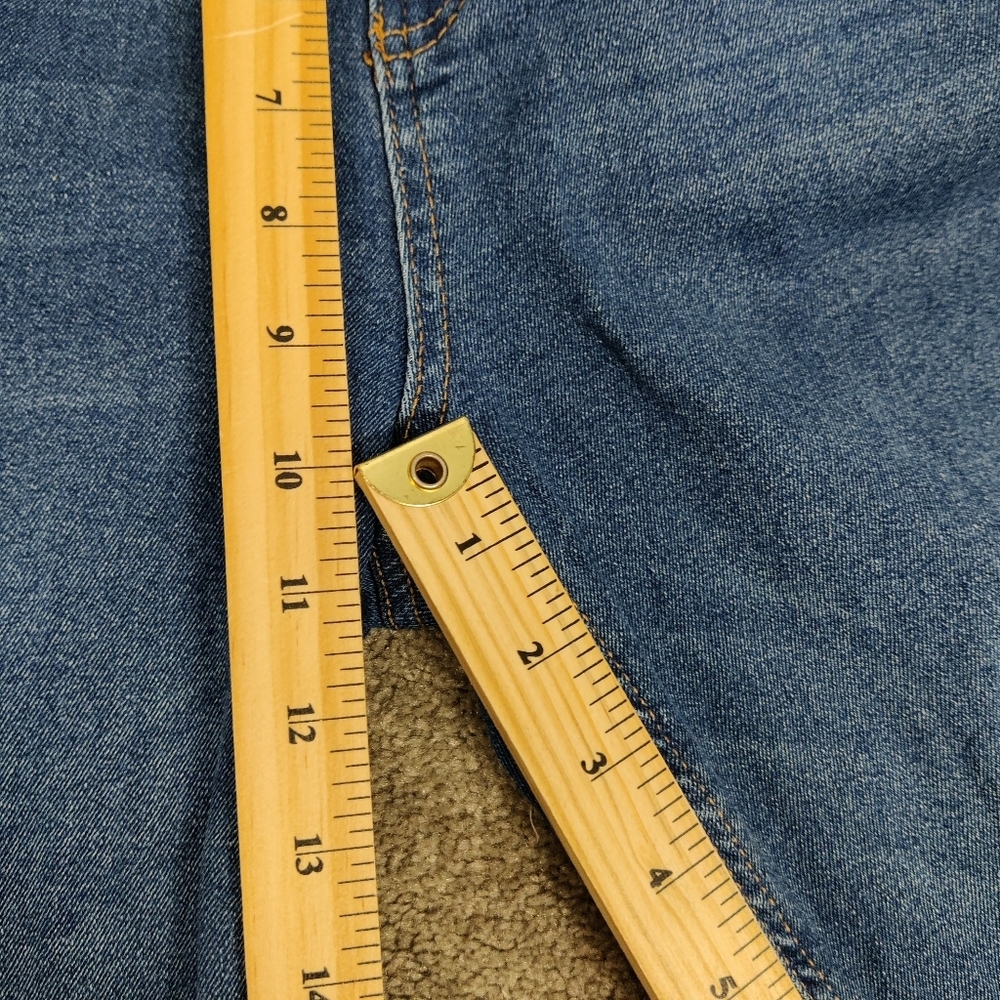 LC Waikiki Mars Women's High Waist Flare Jeans in Blue Size 30 Cotton - Picture 7 of 11